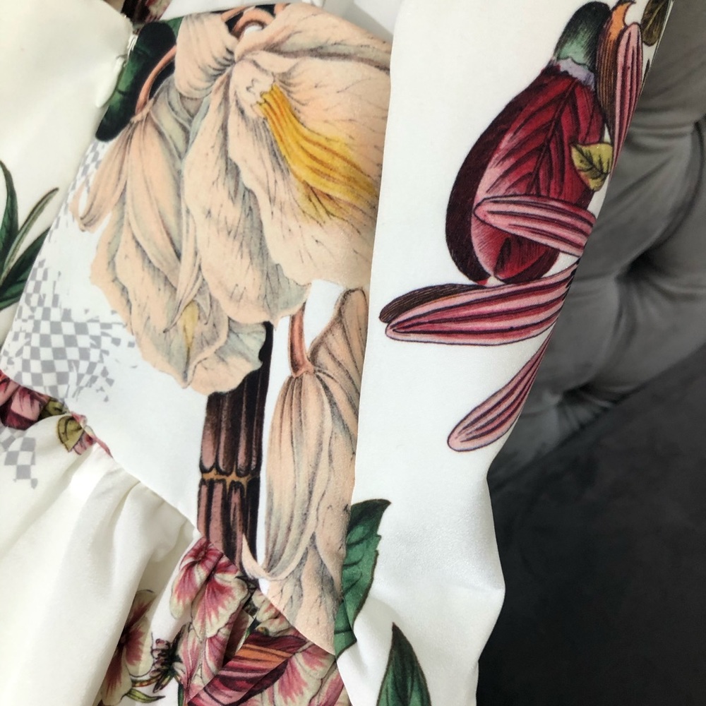 Anthropologie Cameo Dahlia Peplum Top - Picture 8 of 8